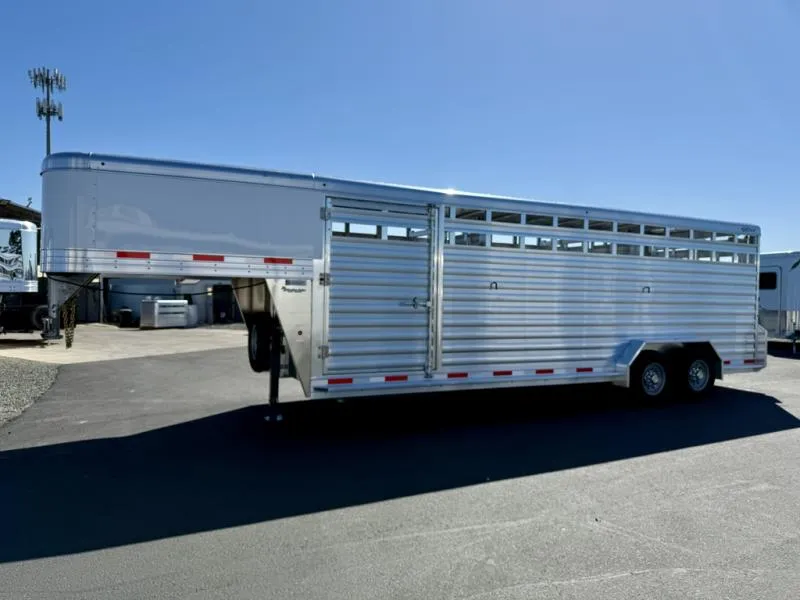 2026 Exiss Trailers STK7024 Livestock - 7'2" Tall