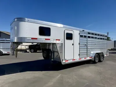 2026 Exiss Trailers STC7020 Stock Combo Trailer 7'2" Tall (5'+15')