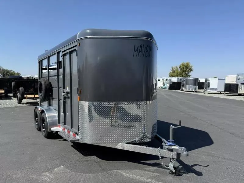 new Stock / Stock Combo Trailers Maverick Trailers  for sale, in Galt, CA Thumbnail 2