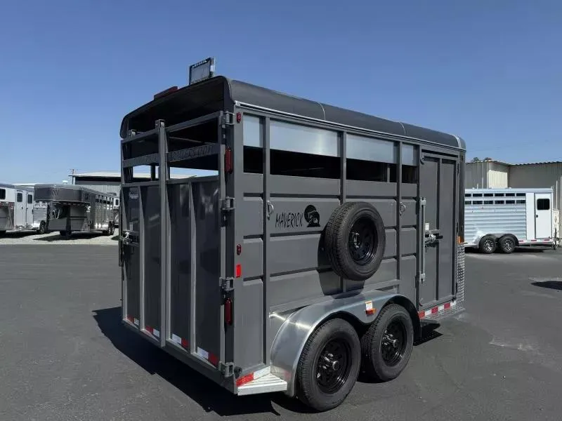 new Stock / Stock Combo Trailers Maverick Trailers  for sale, in Galt, CA Thumbnail 4