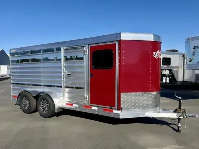 2026 Exiss Trailers Exhibitor Mini 615A Stock Combo with Pens Trailer