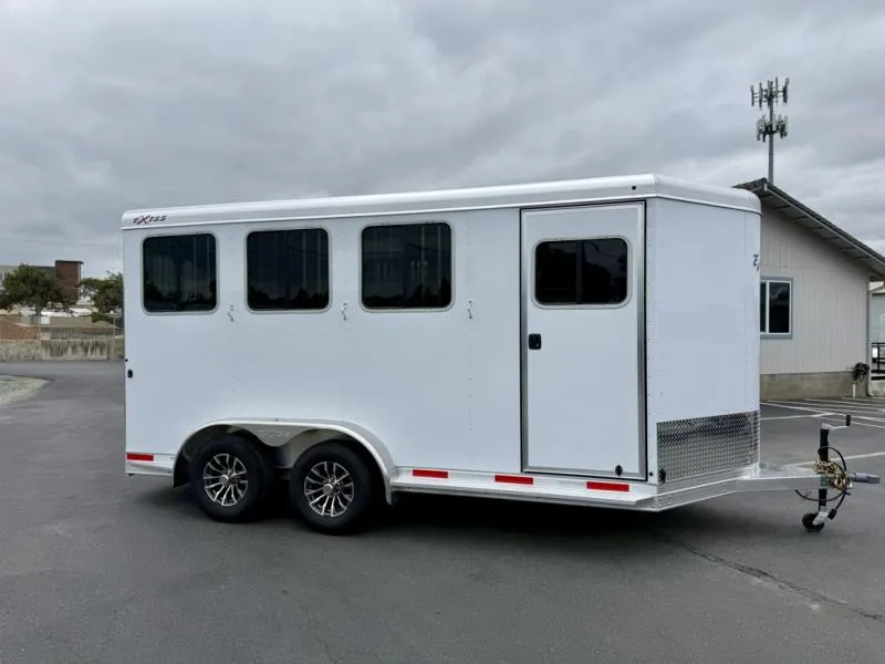 2026 Exiss Trailers 3 Horse BP Express SS Trailer