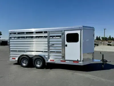 2026 Exiss Trailers Exhibitor Mini 615A Stock Combo with Pens Trailer