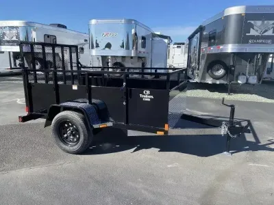 2027 C and B Quality Trailer Works 5'x8' Utility Landscape Trailer