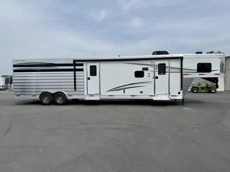 2026 Merhow Trailers 8018 LQ STR, Side Tack, Stock Trailer