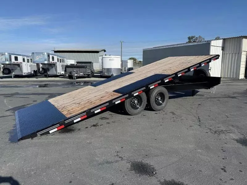 2026 Innovative 102" x 22' Power Tilt Deck Equipment Trailer 16K w/ Wireless Bluetooth
