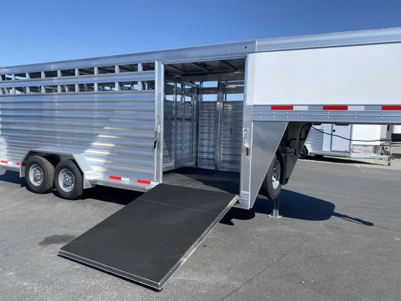 new Stock / Stock Combo Trailers Exiss Trailers  for sale, in Galt, CA Thumbnail 2