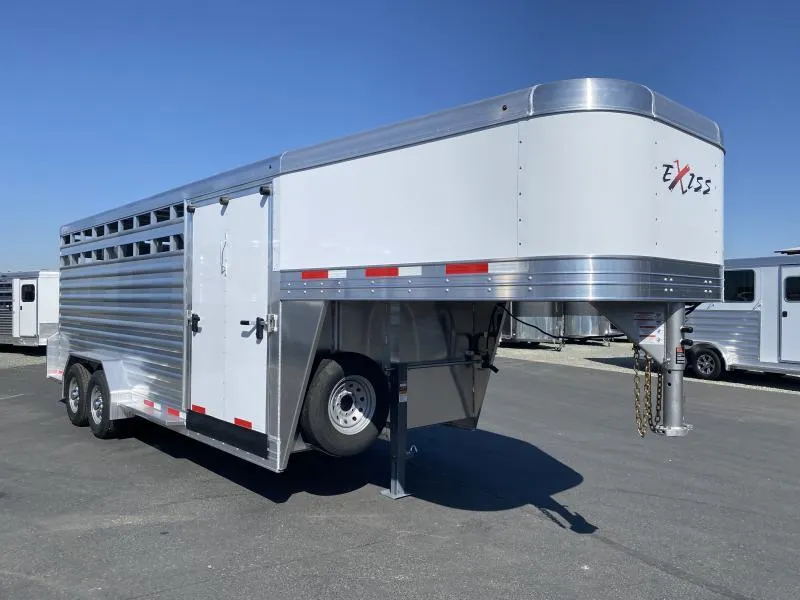 new Stock / Stock Combo Trailers Exiss Trailers  for sale, in Galt, CA Thumbnail 3