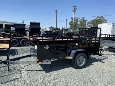 2026 C and B Quality Trailer Works 5'x10' Utility Landscape