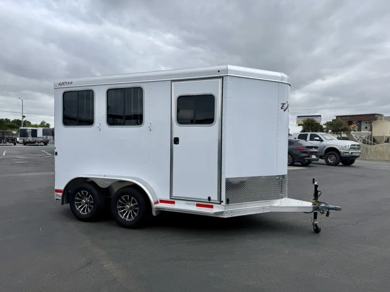 2026 Exiss Trailers 2 Horse BP Express SS Trailer