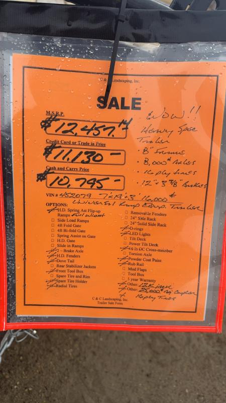 new Equipment / Flatbed Trailers Sure-Trac  for sale, in Viroqua, WI Thumbnail 7