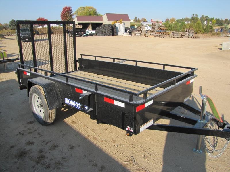 2023 Sure-Trac 5 x 10 Steel High Side Trailer 3K Idler 2023 Sure-Trac 5 x 10 Steel High Side Trailer 3K Idler