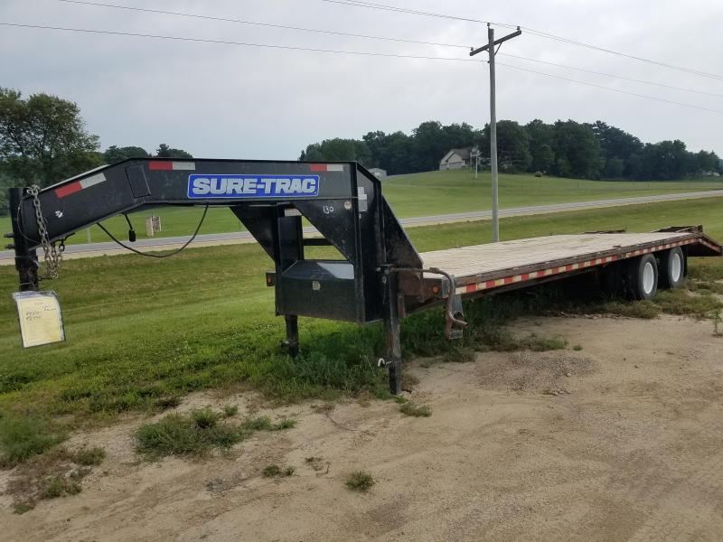 2014 Sure-Trac Gooseneck 28ft 22000lbs Equipment Trailer 2014 Sure-Trac Gooseneck 28ft 22000lbs Equipment Trailer