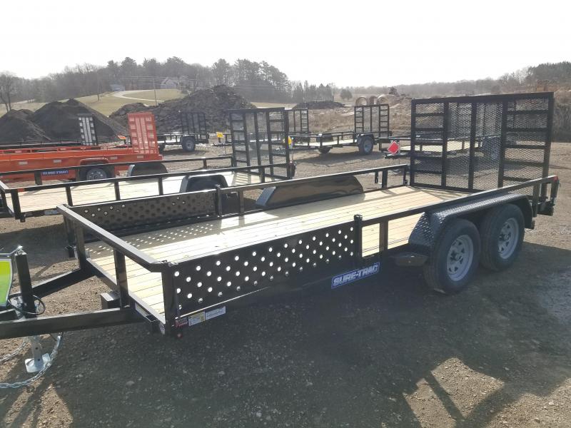 2021 Sure-Trac 7 x 16 Tube Top ATV Trailer 7K Tandem 2021 Sure-Trac 7 x 16 Tube Top ATV Trailer 7K Tandem