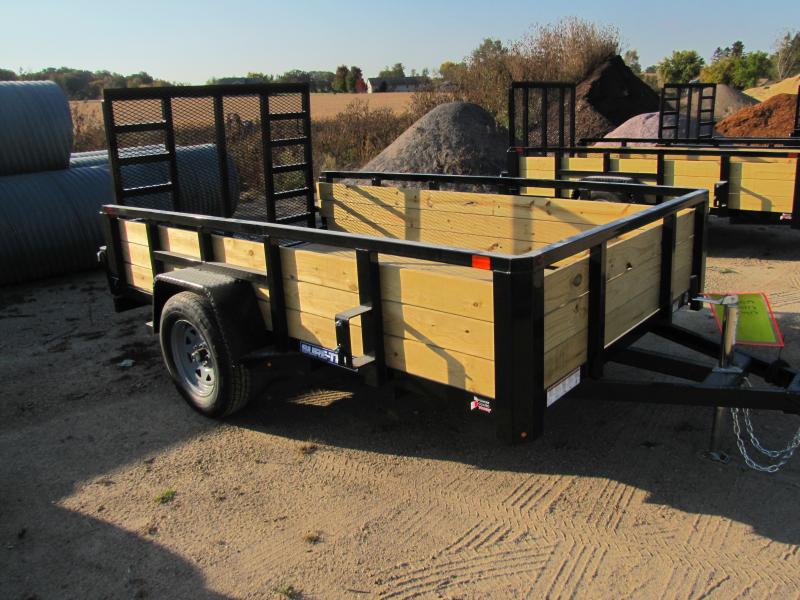 2023 Sure-Trac 6 x 10 Tube Top Three Board Trailer  3K Idler