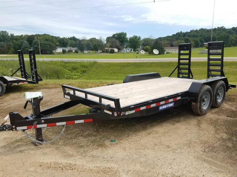 2020 Sure-Trac 7 x 16 Equipment Trailer 14K 2020 Sure-Trac 7 x 16 Equipment Trailer 14K