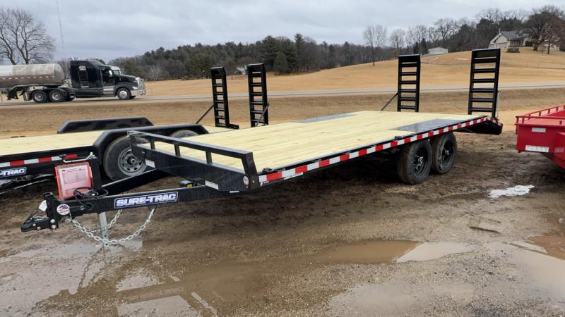 2025 Sure-Trac 8.5 x 17+3 Low Profile Beavertail Deckover Trailer 10K