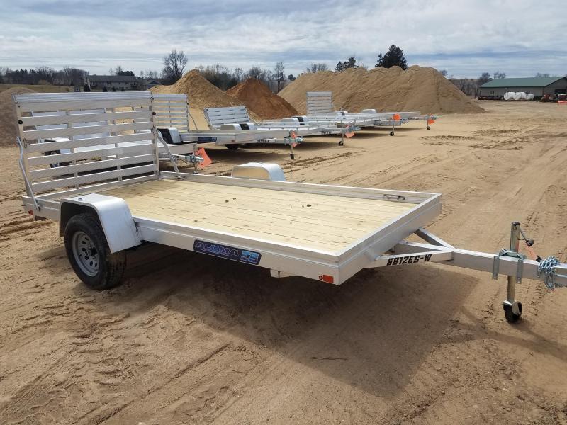 2022 Aluma 6812ESW Utility Trailer