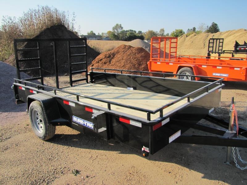 2023 Sure-Trac 7 x 12 Steel High Side Trailer 3K Idler 2023 Sure-Trac 7 x 12 Steel High Side Trailer 3K Idler