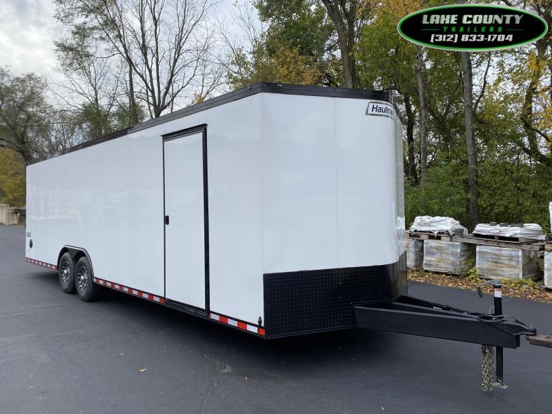 2021 Haulmark TSV 8.5X28X7. 12K GVWR. White Phantom Package Car / Racing Trailer 2021 Haulmark TSV 8.5X28X7. 12K GVWR. White Phantom Package Car / Racing Trailer