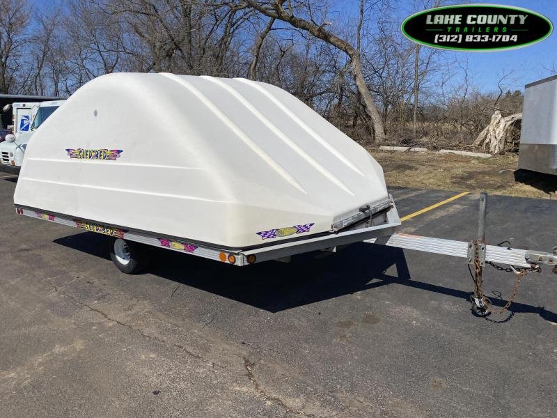 2001 Other SledBed Aluminum Drive On/Off Trailer. 8.5X12 Enclosed Cargo Trailer 2001 Other SledBed Aluminum Drive On/Off Trailer. 8.5X12 Enclosed Cargo Trailer