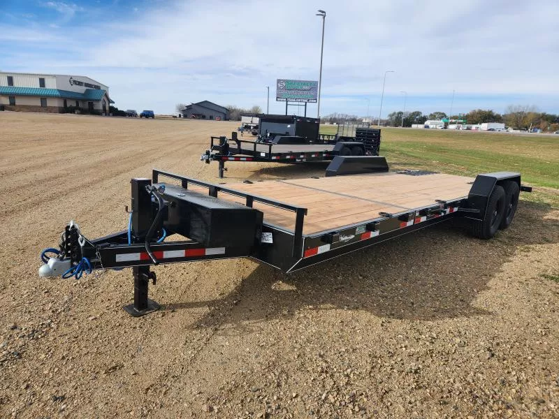 2026 H&W 7x22ft Tilt Equipment Trailer