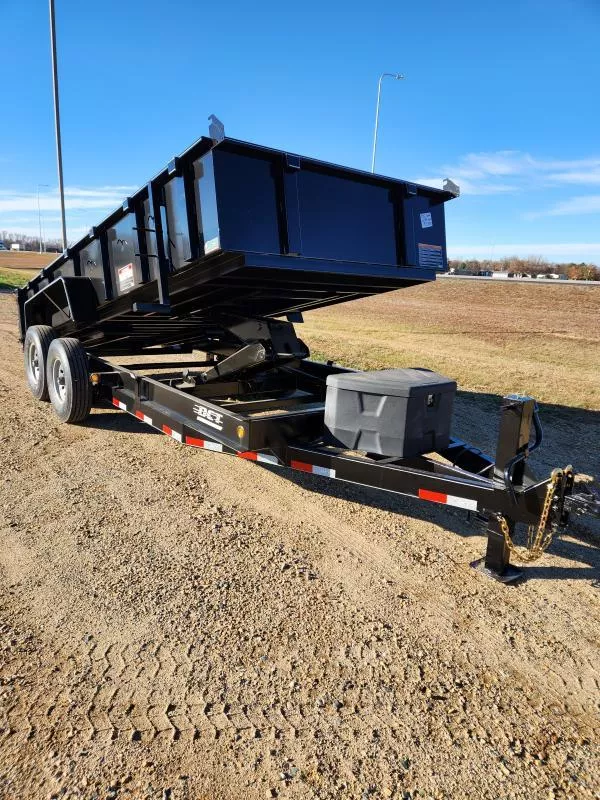 2025 DCT 83"x16ft HD Dump Trailer