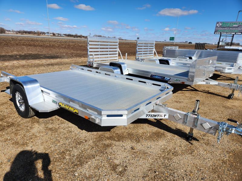 2026 Aluma 7712H Tilt Utility Trailer
