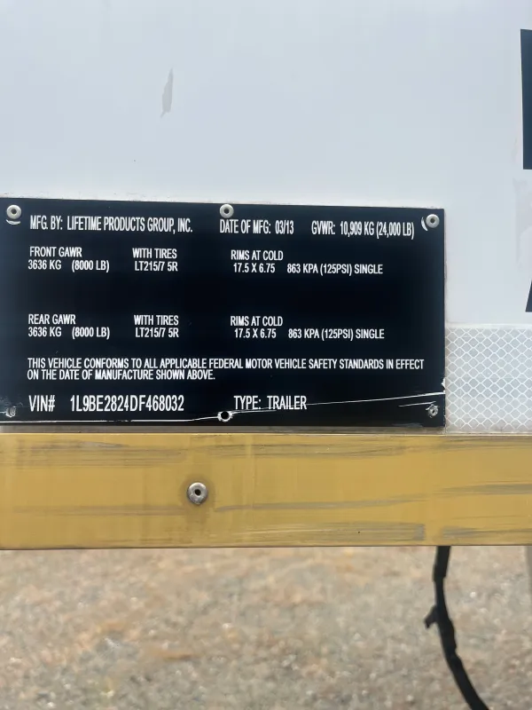 used Cargo (Enclosed) Trailers Lifetime Trailers  for sale, in Raleigh, NC Thumbnail 3