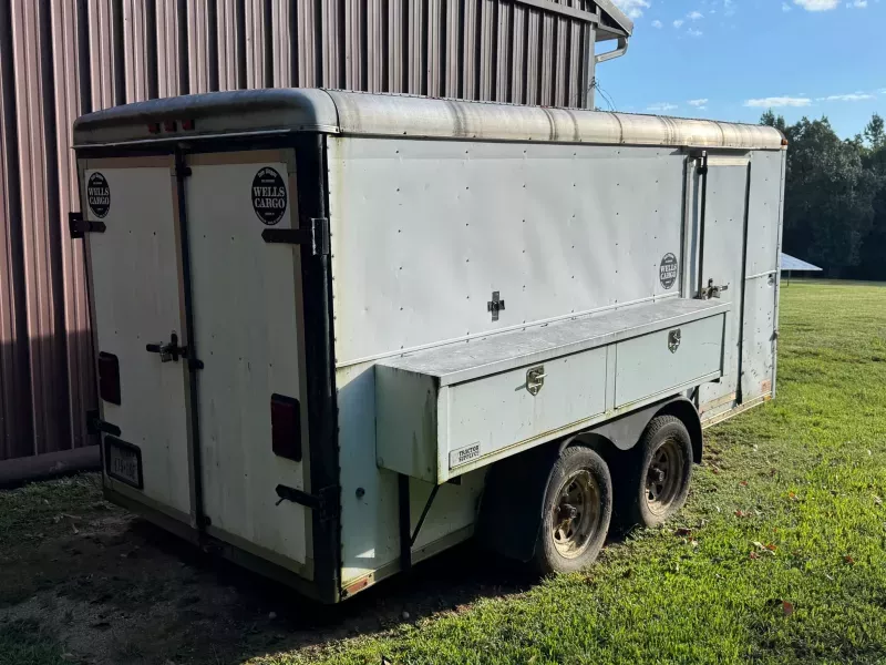 Wells Cargo Enclosed Trailer--6' x 14'