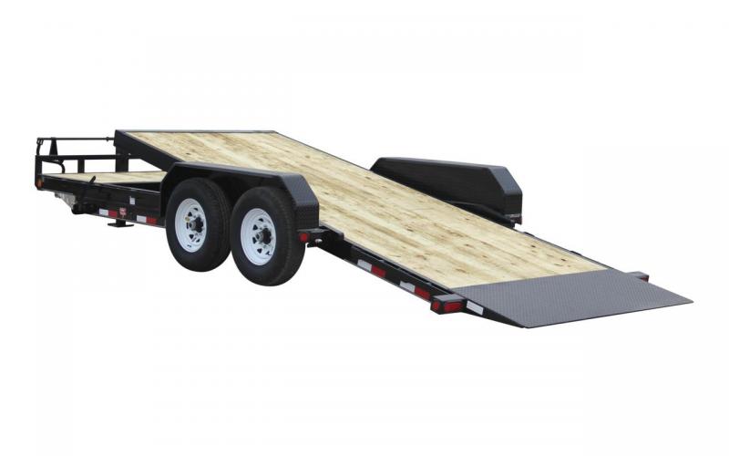 2022 PJ Trailers 8.5x22 T6 Tilt Flatbed Trailer 14,000GVWR