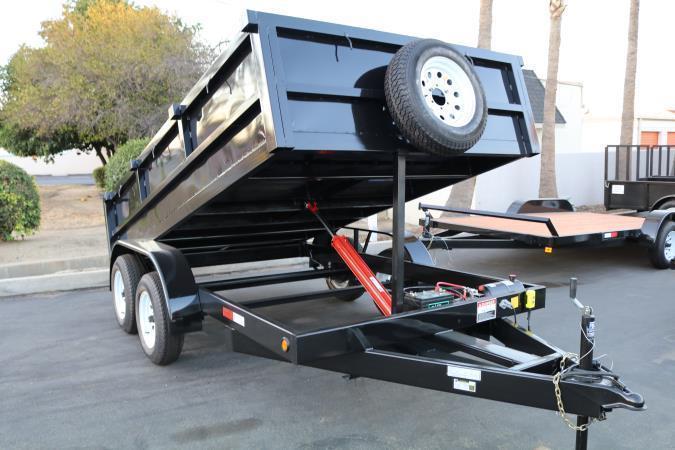 trailers dump trailers 2024 Stellar 8x10x2 7K Dump Bed