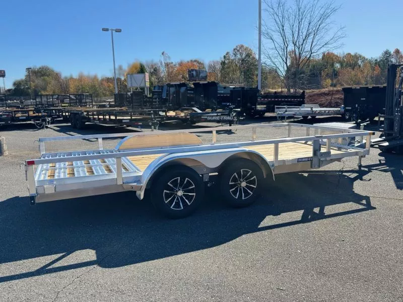 2026 Sure-Trac 7 x 16 Aluminum Tube Top Utility 7K