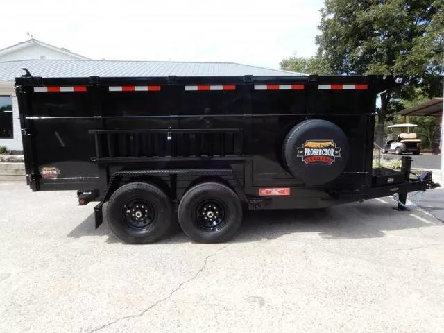 Covered Wagon 7x14' Dump  4' Sides  Ramps 2026