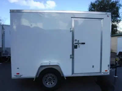2026 Covered Wagon 6x10' Enclosed, 6.5' Interior Height