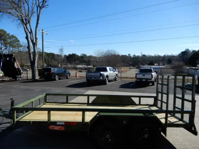 2026 Anderson 7x14' Landscape, Ramp Gate