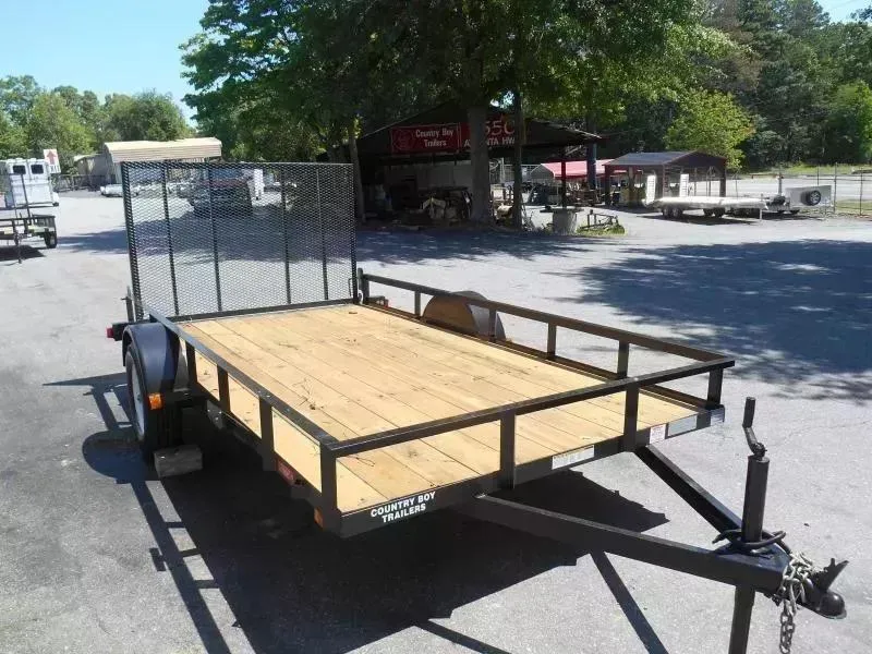 2026 Currahee 76"x12' Landscape, Removable Ramp Gate