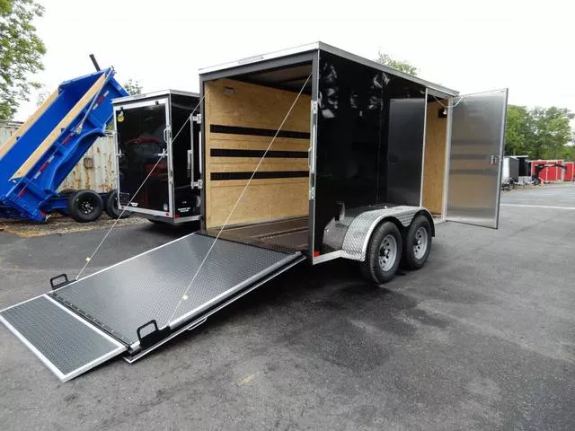 Covered Wagon 6x12' Enclosed  6'6" High  E-Track installed (2025)