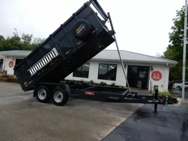 Covered Wagon 7x16' Dump w/8k Axle 2026