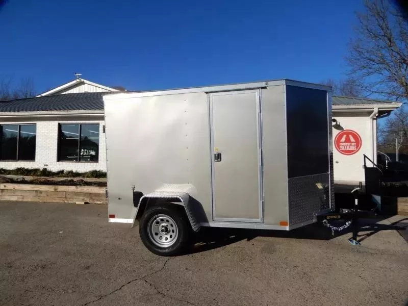 Covered Wagon 5x8' Enclosed  Rear Double Doors  5'6" Height 2026
