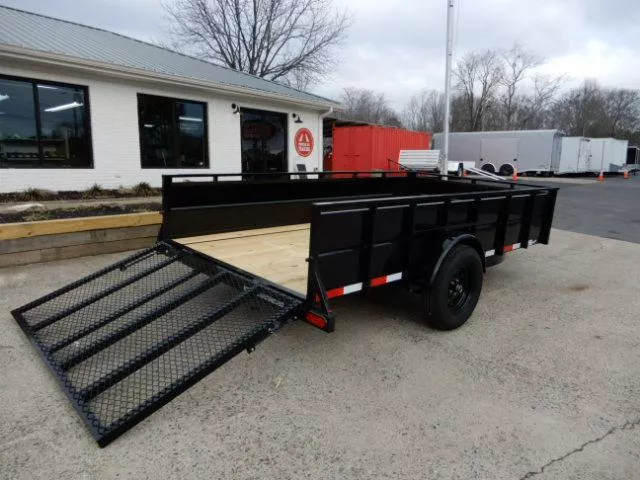 Anderson 6x12' Utility w/2' Solid Sides 2025