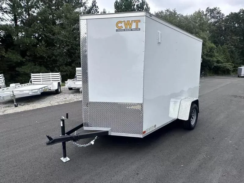 2026 Covered Wagon 6'x10' Enclosed, 6'6" Inside Height