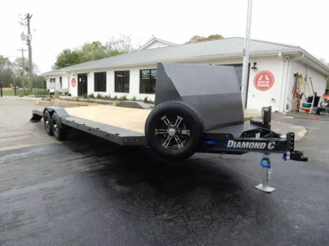 Diamond C 100"X22' Car Hauler  2' Dove  Slide-In Ramps GTF206 2025