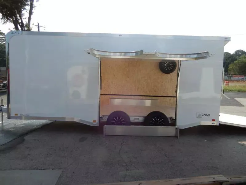 ATC 8.5' X20'  Car Hauler  Escape Door  7'6" Height ROM 450 2026