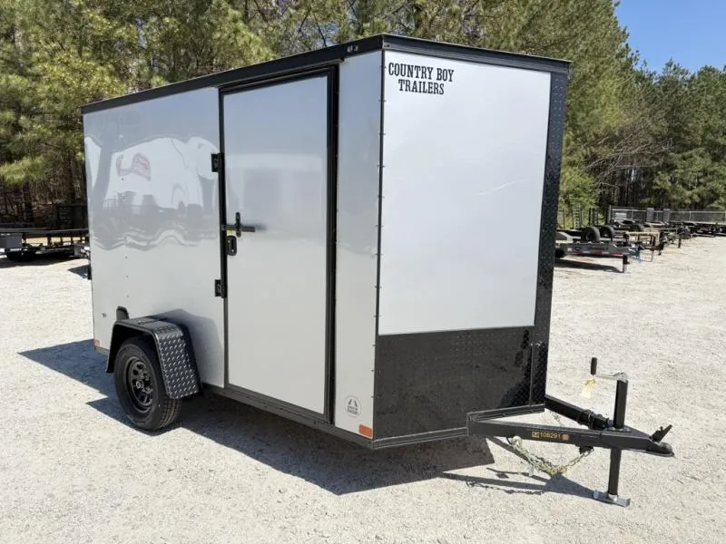 2026 Covered Wagon 6'x10' Enclsoed, 6'6" Interior Height