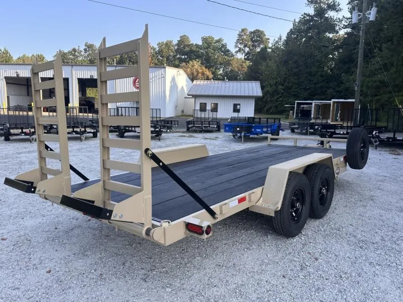 2026 Covered Wagon 7x18' Equipment, Cobra Coated, Flip Ramps