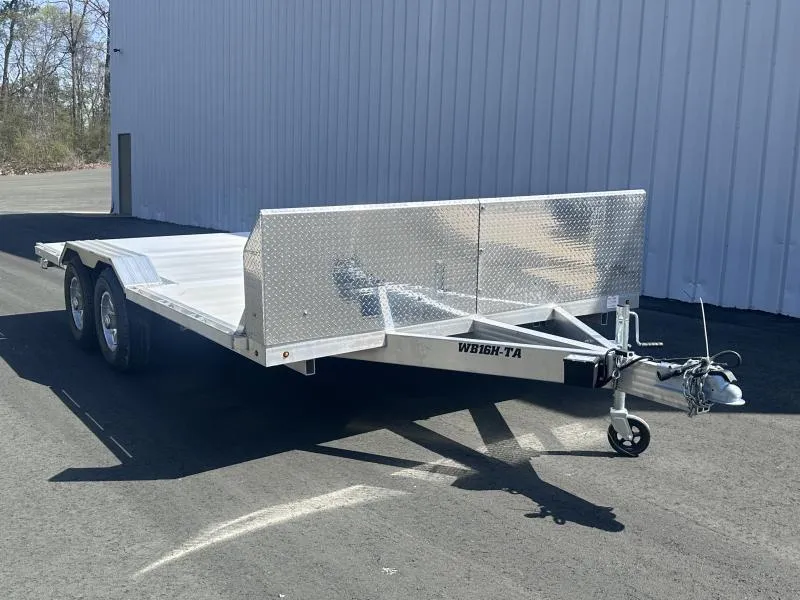 2026 Aluma 8'x16' Car Hauler, Wide Body, Ramps WB16H