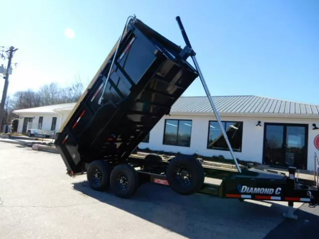 Diamond C 7x14' Dump w/ 44" Sides LPT207 2025