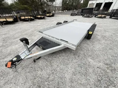 2026 Futura 16.5' Lowering Car Hauler, Electric Jack, Winch, Spare, Super Sport LT500