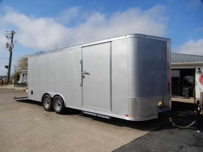 2026 Covered Wagon 8.5'x20 Car Hauler, 7' Height